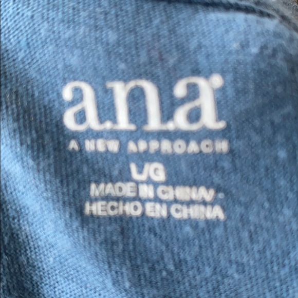 ANA Adorned Worn Look Tee sz L - Picture 5 of 6